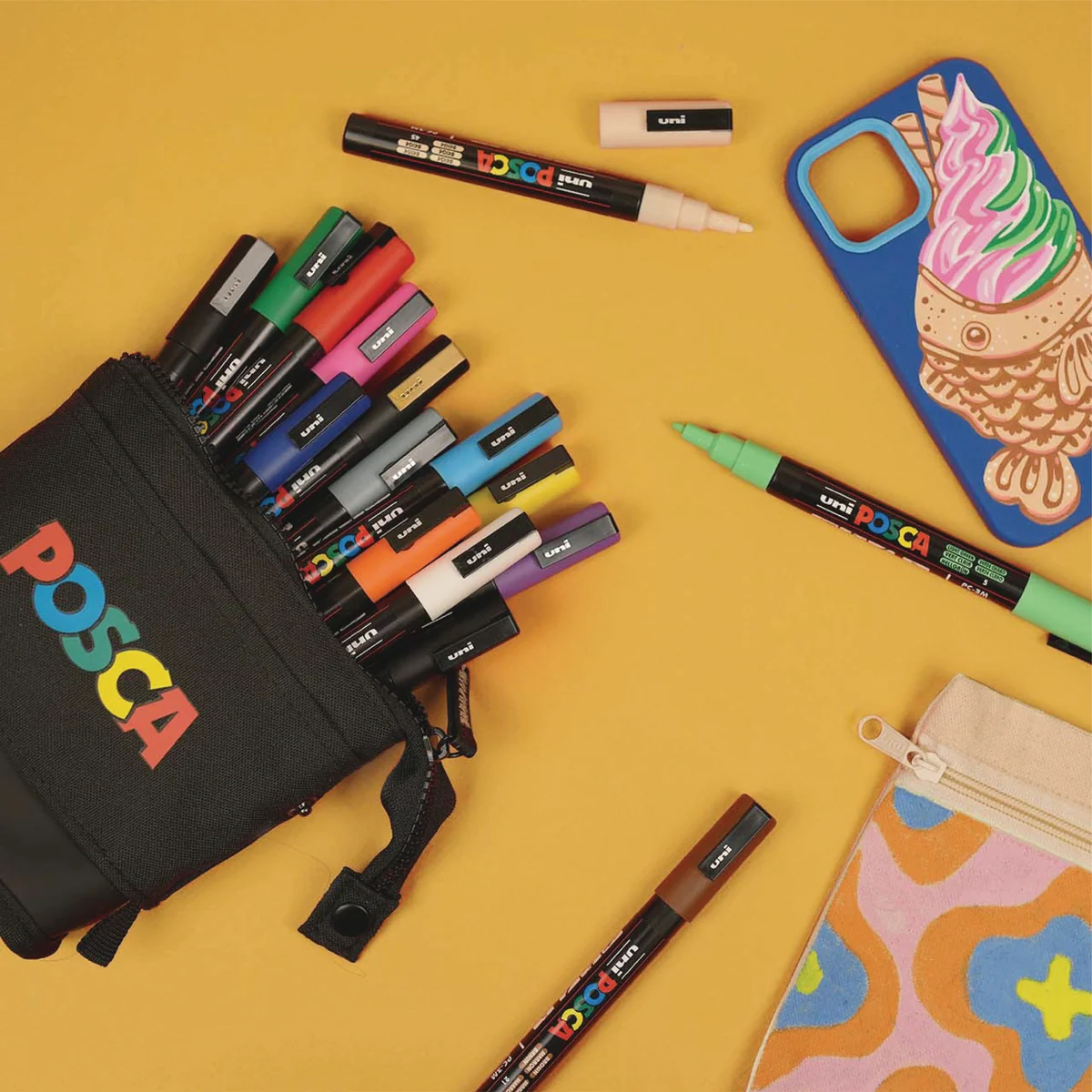 POSCA® 16 Count Paint Marker Kit, Featuring 3M Fine Tips 9 POSCA® 16 Count Paint Marker Kit, Featuring 3M Fine Tips