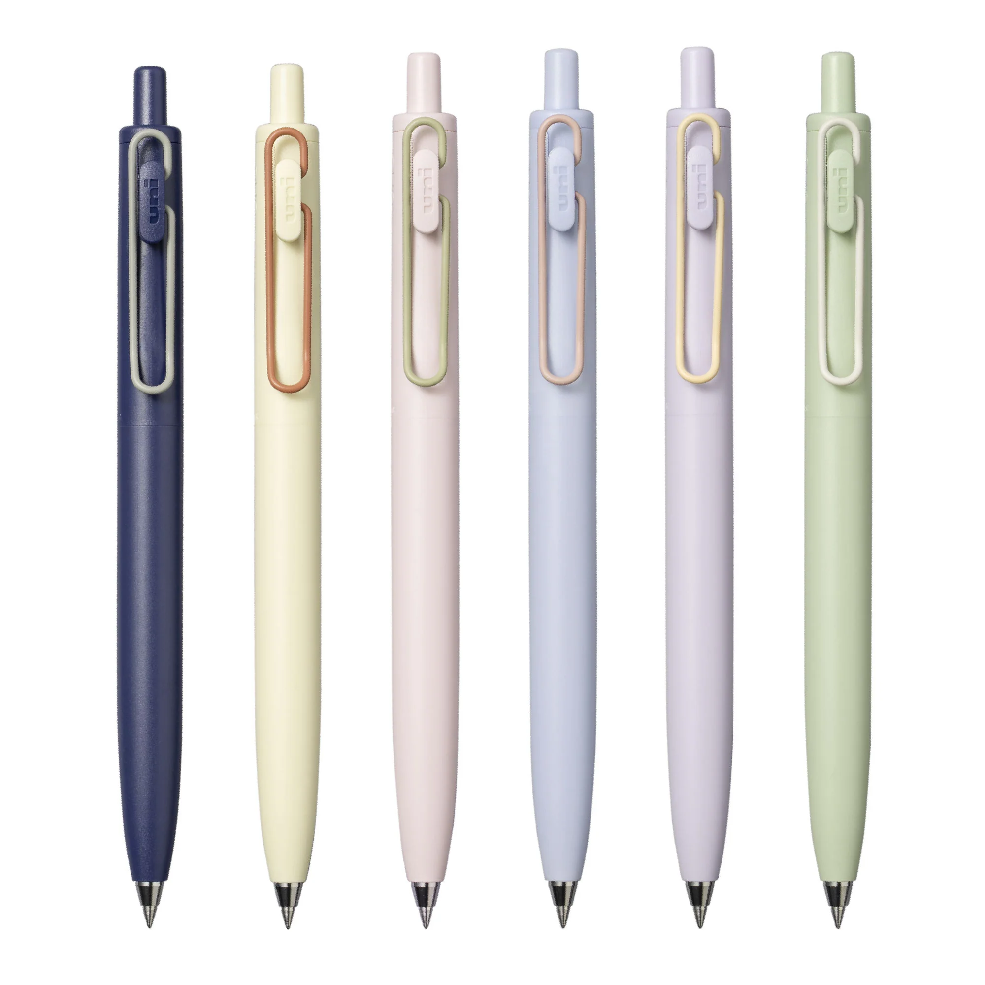 uniball™ ONE F Retractable Gel Ink, Limited Edition Colored Clips 17 uniball™ ONE F Retractable Gel Ink, Limited Edition Colored Clips