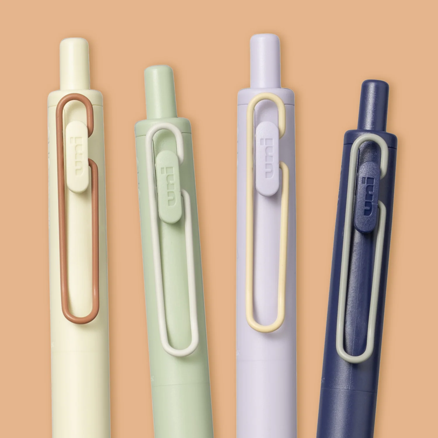 uniball™ ONE F Retractable Gel Ink, Limited Edition Colored Clips 9 uniball™ ONE F Retractable Gel Ink, Limited Edition Colored Clips