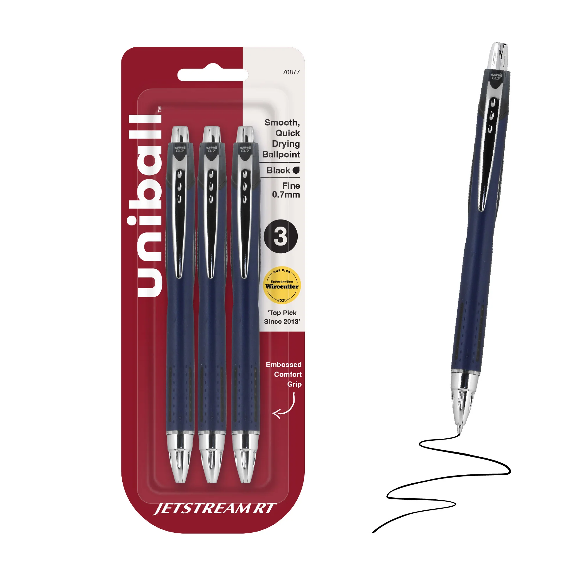 uniball™ JETSTREAM RT, 0.7 mm Ballpoint Pen 3 uniball™ JETSTREAM RT, 0.7 mm Ballpoint Pen