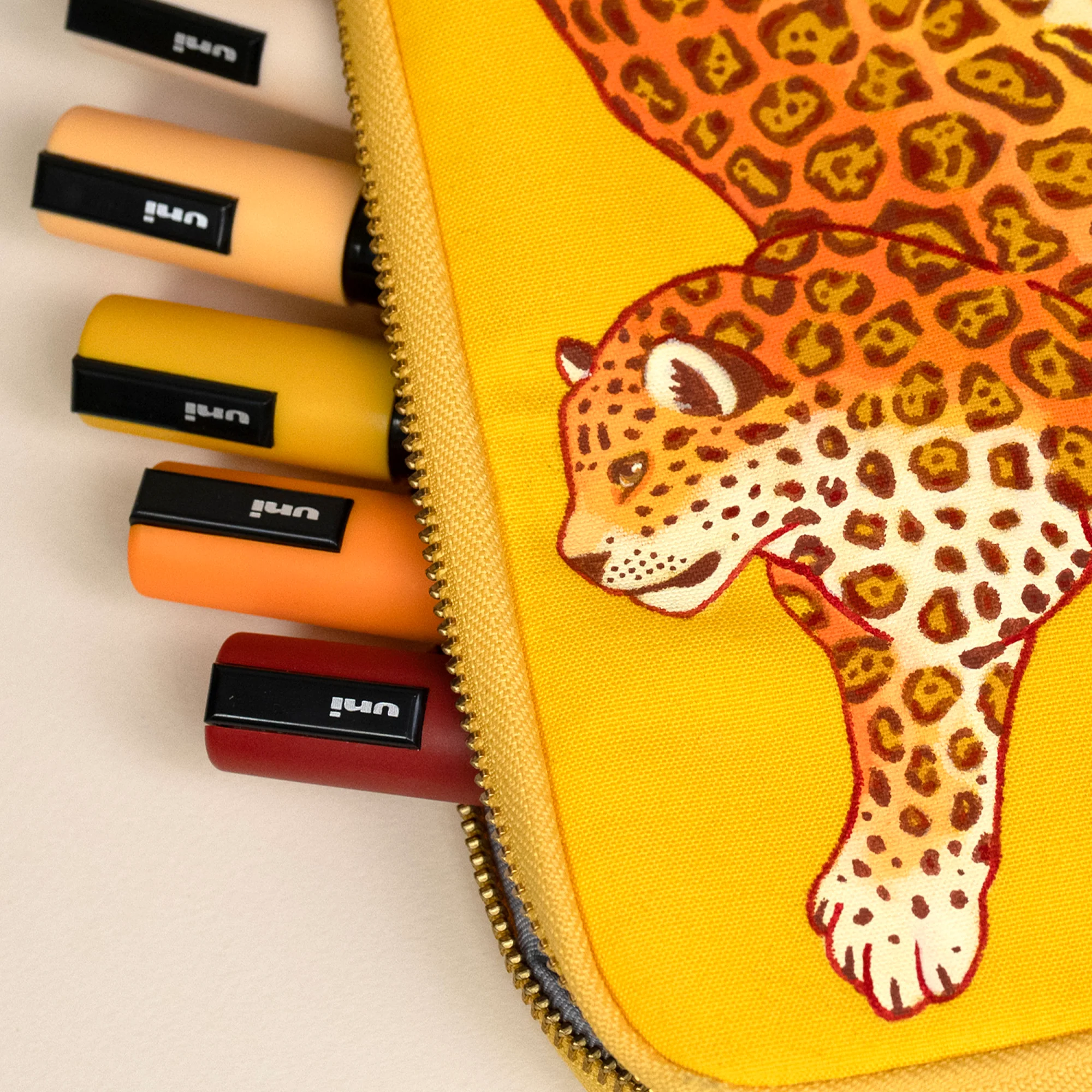 POSCA® PC-5M Water-Based Paint Markers, Medium Reversible Tip (1.8–2.5 mm), 8 Count Warm Tone Colors 8 POSCA® PC-5M Water-Based Paint Markers, Medium Reversible Tip (1.8–2.5 mm), 8 Count Warm Tone Colors