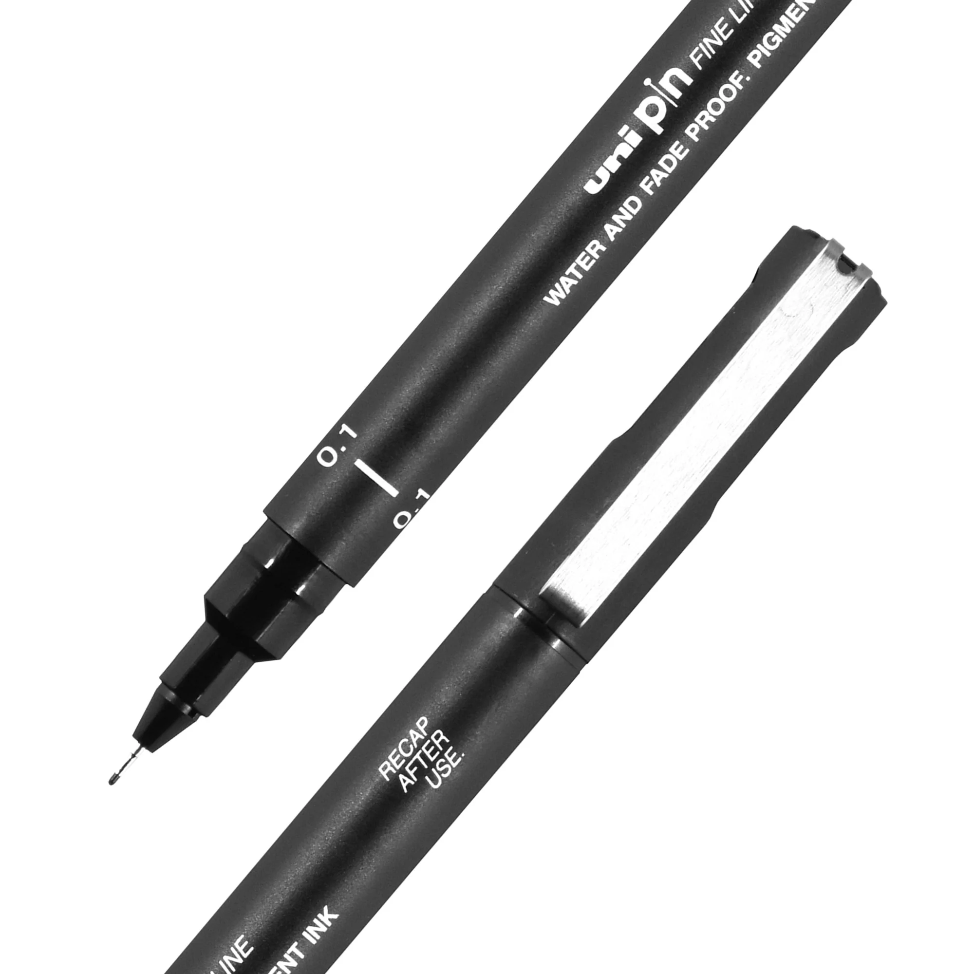 uni™ Pin, Fine Line Drawing Pen, 0.1 mm