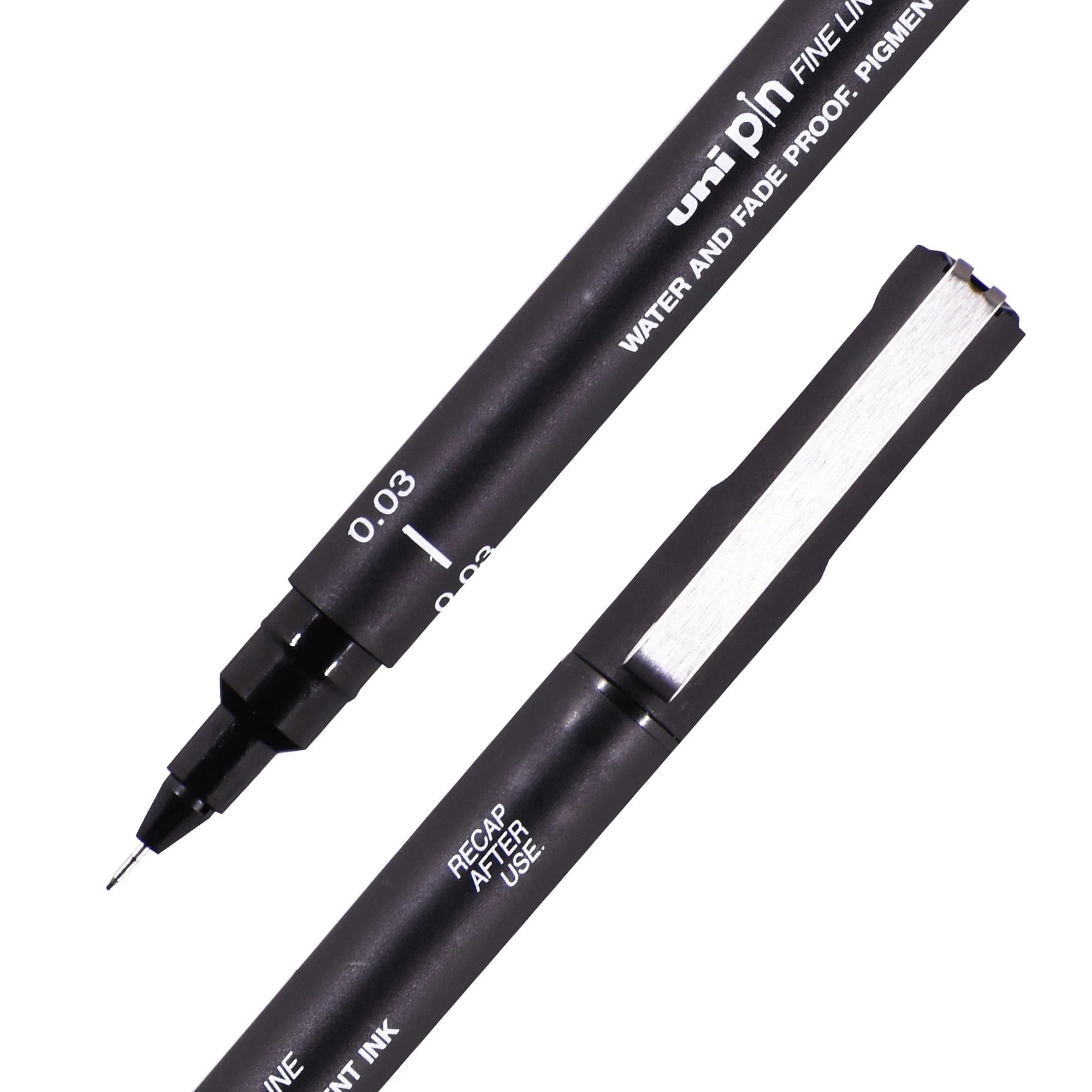 uni™ Pin, Fine Line Drawing Pen, 0.03 mm