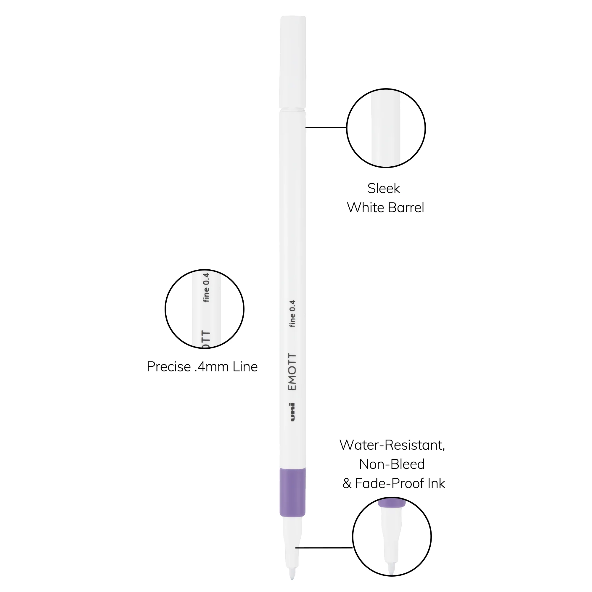 uni™ EMOTT, Fine Line Marker 100 uni™ EMOTT, Fine Line Marker