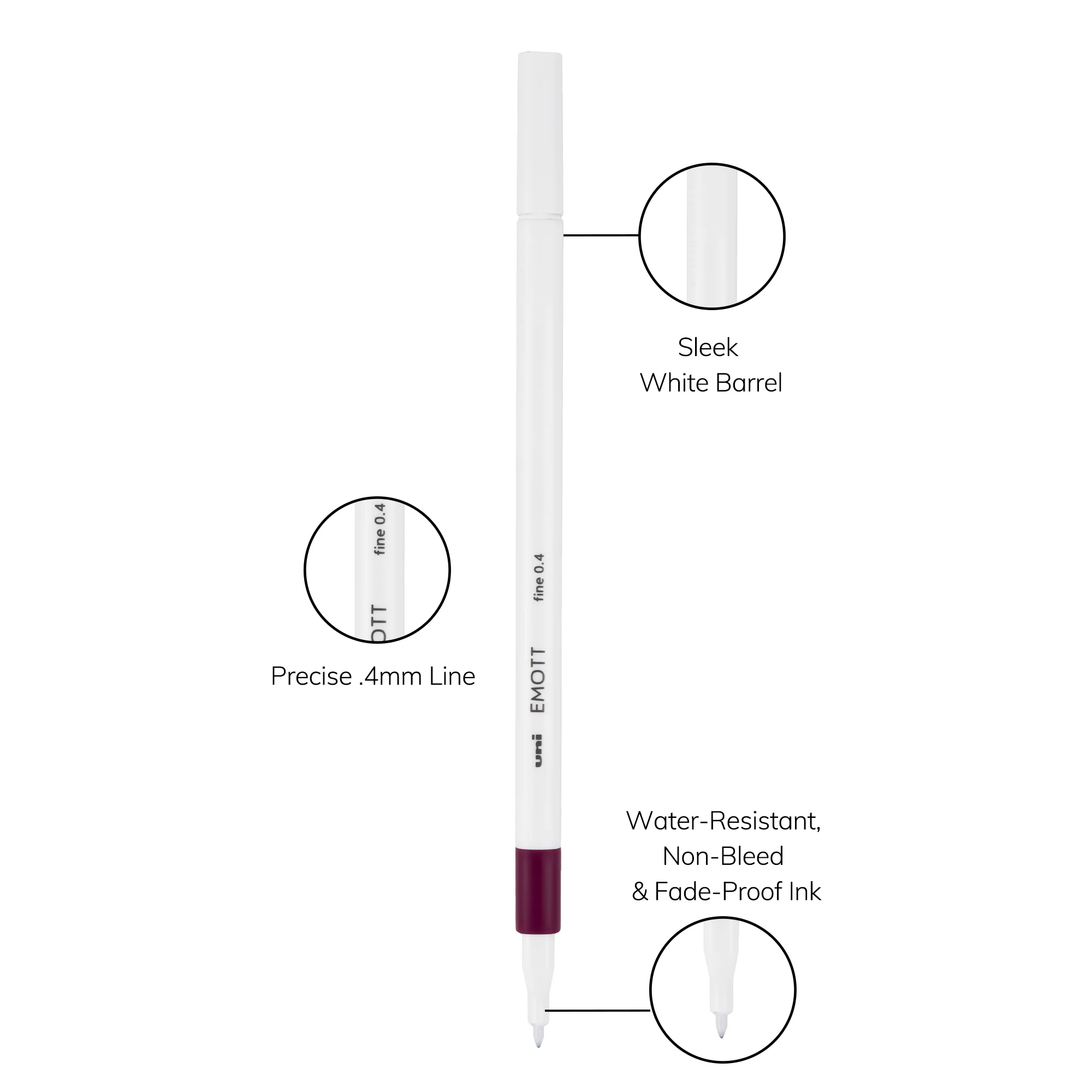 uni™ EMOTT, Fine Line Marker 105 uni™ EMOTT, Fine Line Marker