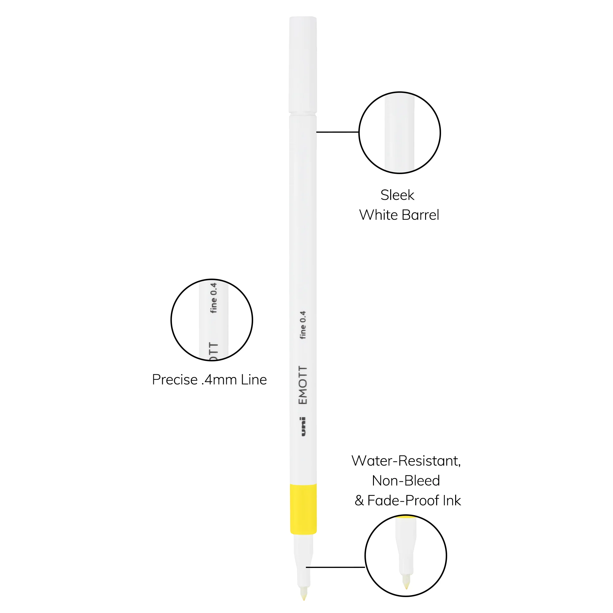 uni™ EMOTT, Fine Line Marker 107 uni™ EMOTT, Fine Line Marker