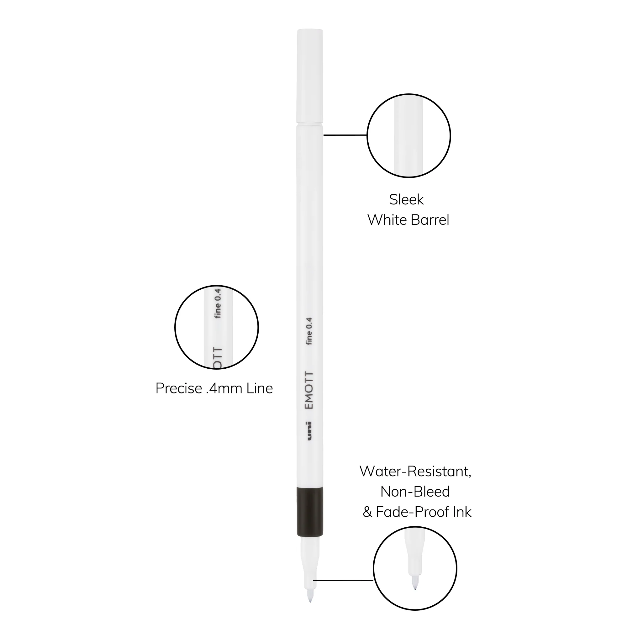 uni™ EMOTT, Fine Line Marker 108 uni™ EMOTT, Fine Line Marker