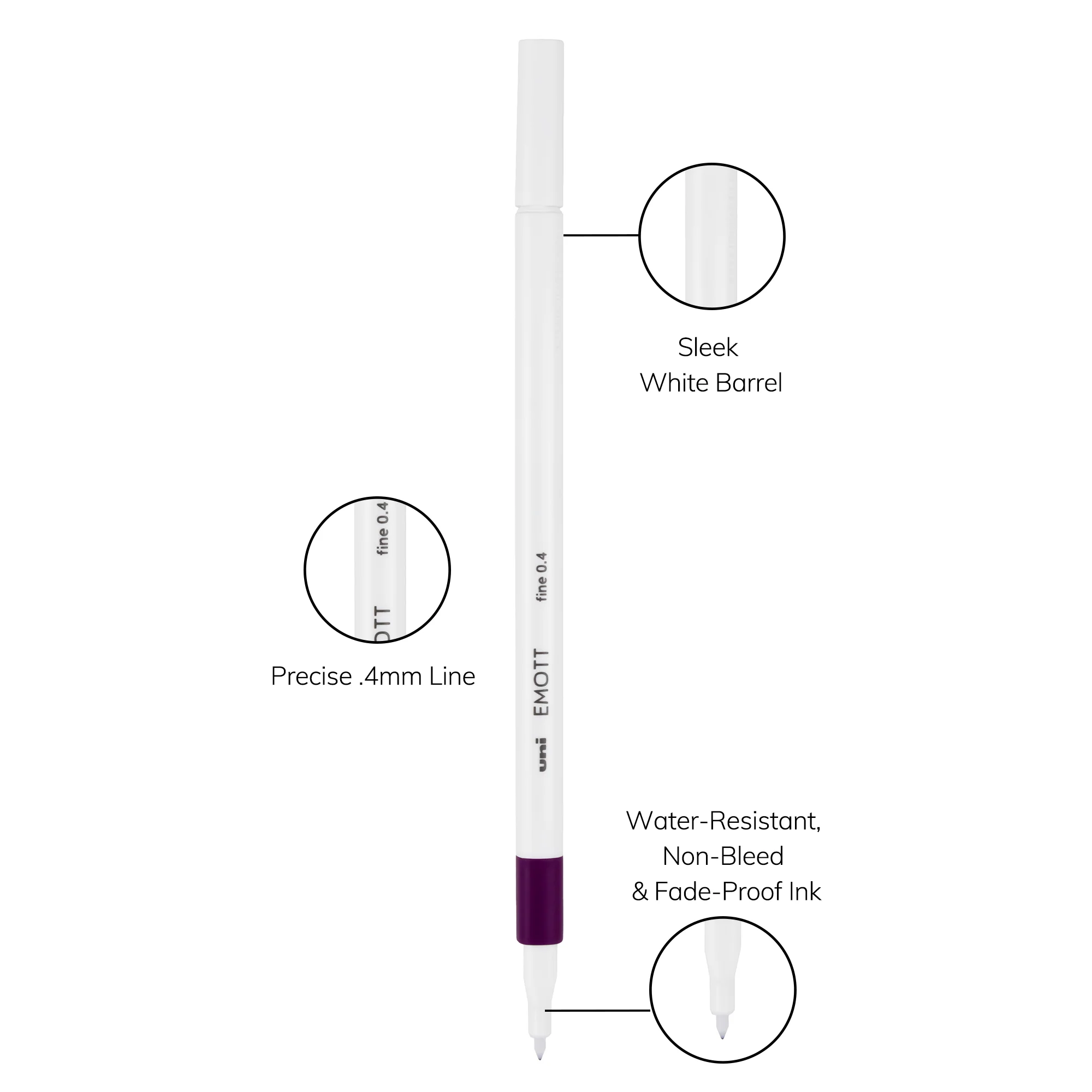 uni™ EMOTT, Fine Line Marker 109 uni™ EMOTT, Fine Line Marker