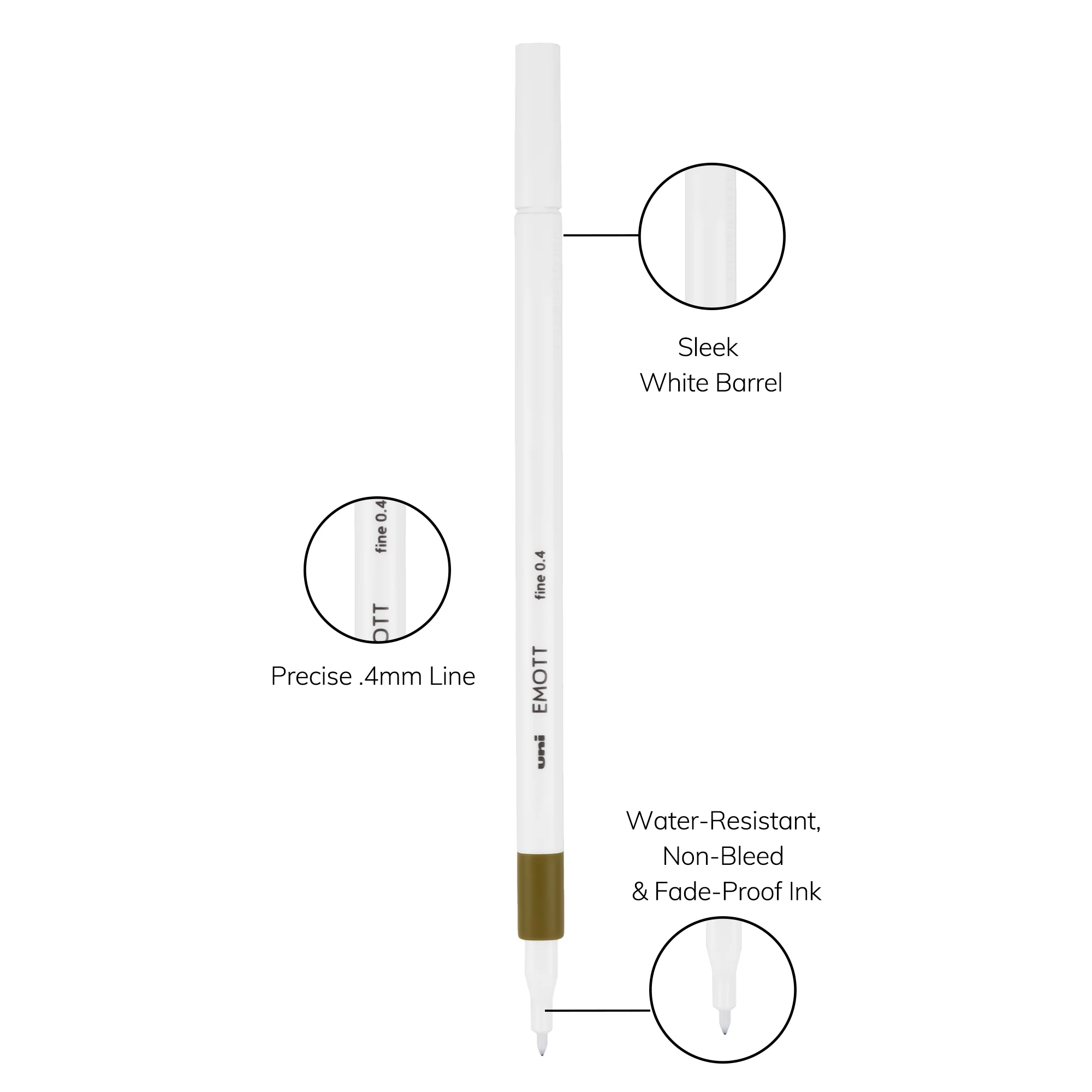 uni™ EMOTT, Fine Line Marker 110 uni™ EMOTT, Fine Line Marker