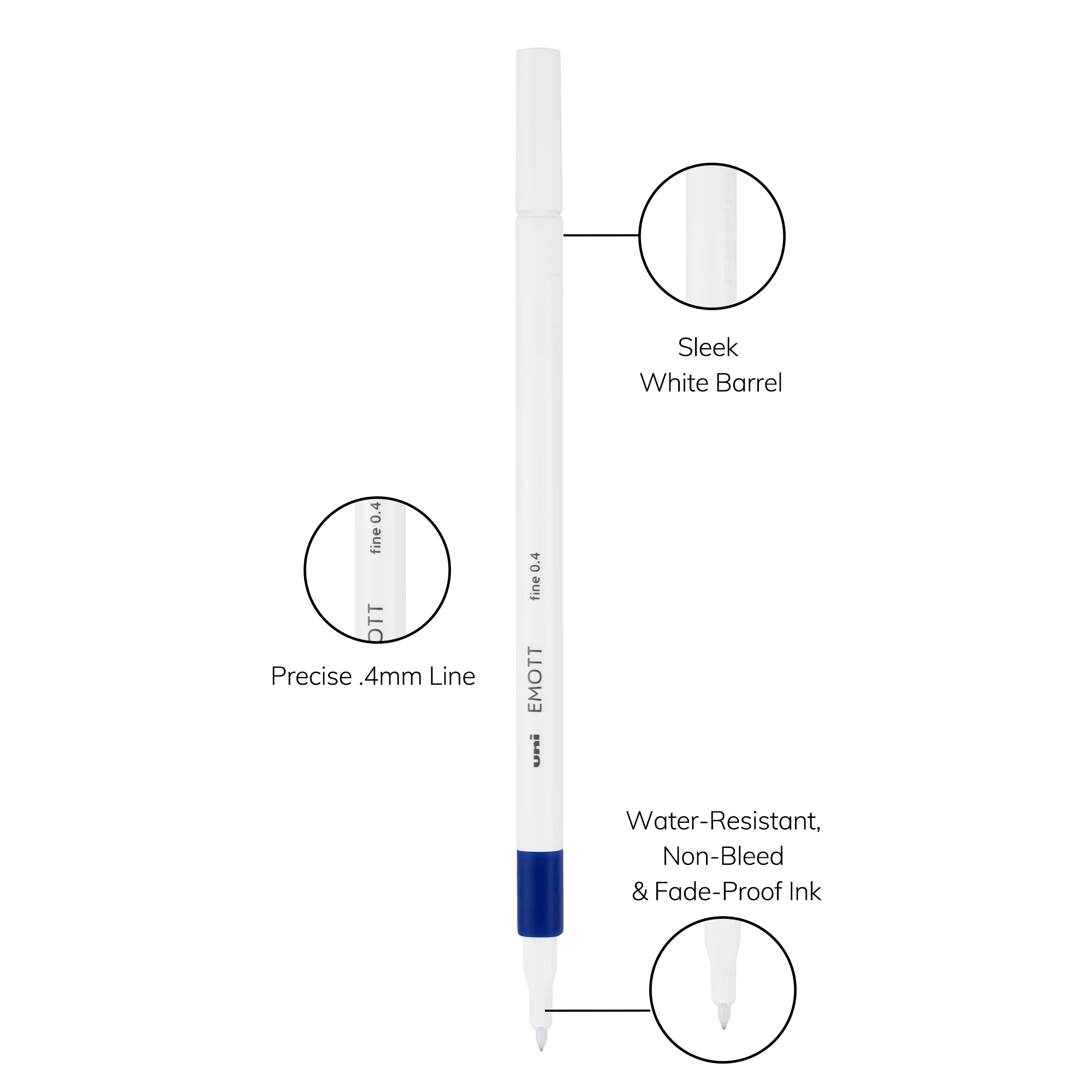 uni™ EMOTT, Fine Line Marker 112 uni™ EMOTT, Fine Line Marker