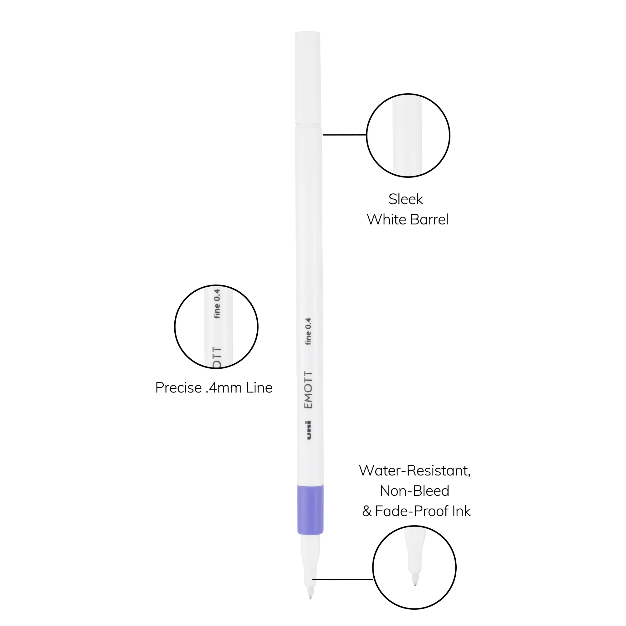 uni™ EMOTT, Fine Line Marker 116 uni™ EMOTT, Fine Line Marker