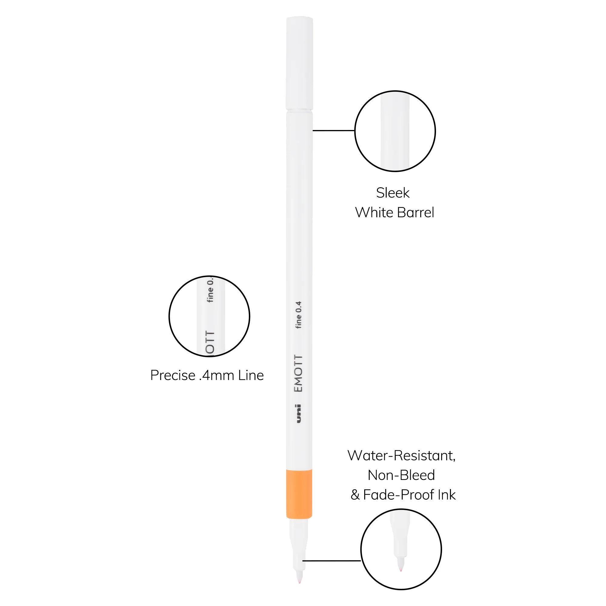uni™ EMOTT, Fine Line Marker 118 uni™ EMOTT, Fine Line Marker