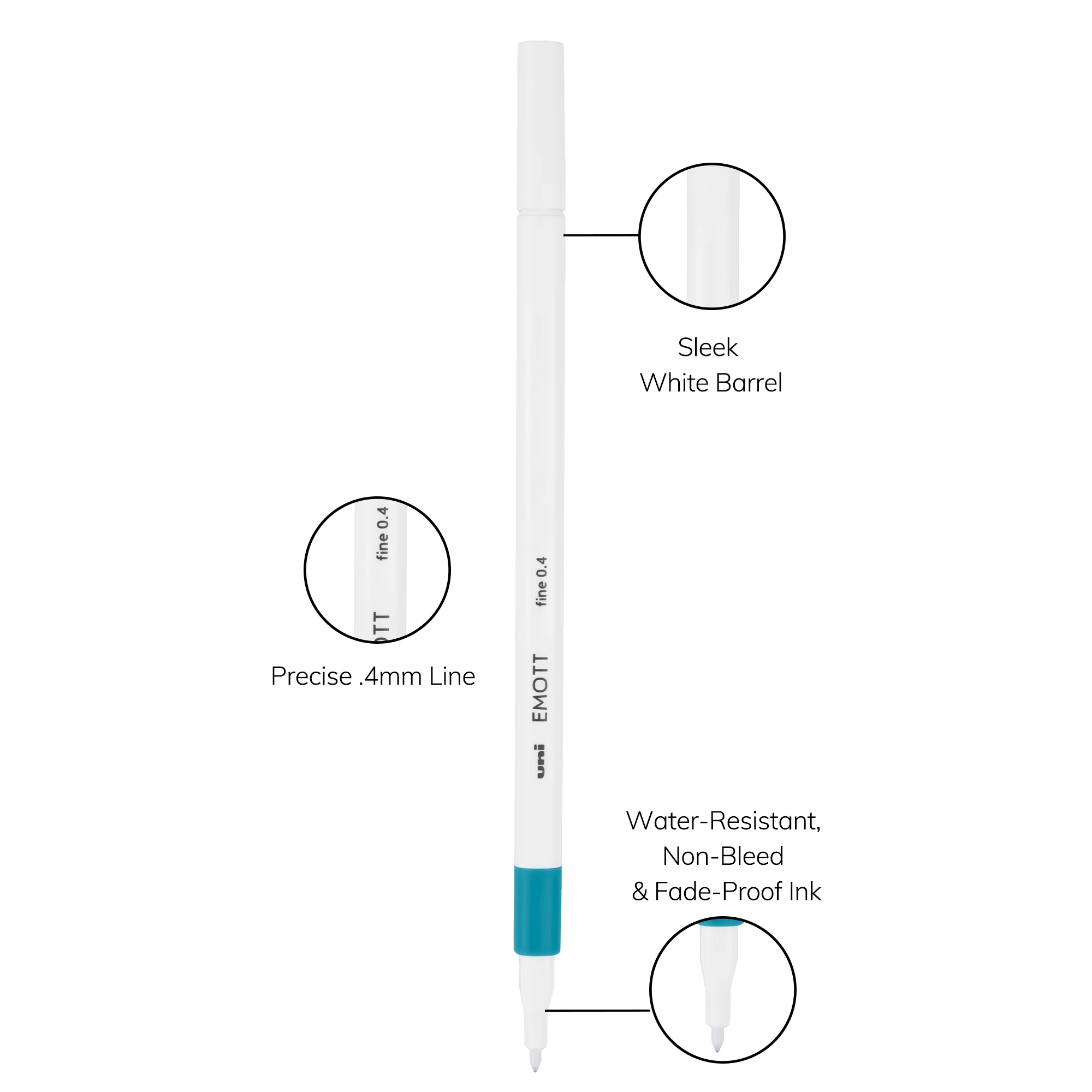 uni™ EMOTT, Fine Line Marker 121 uni™ EMOTT, Fine Line Marker