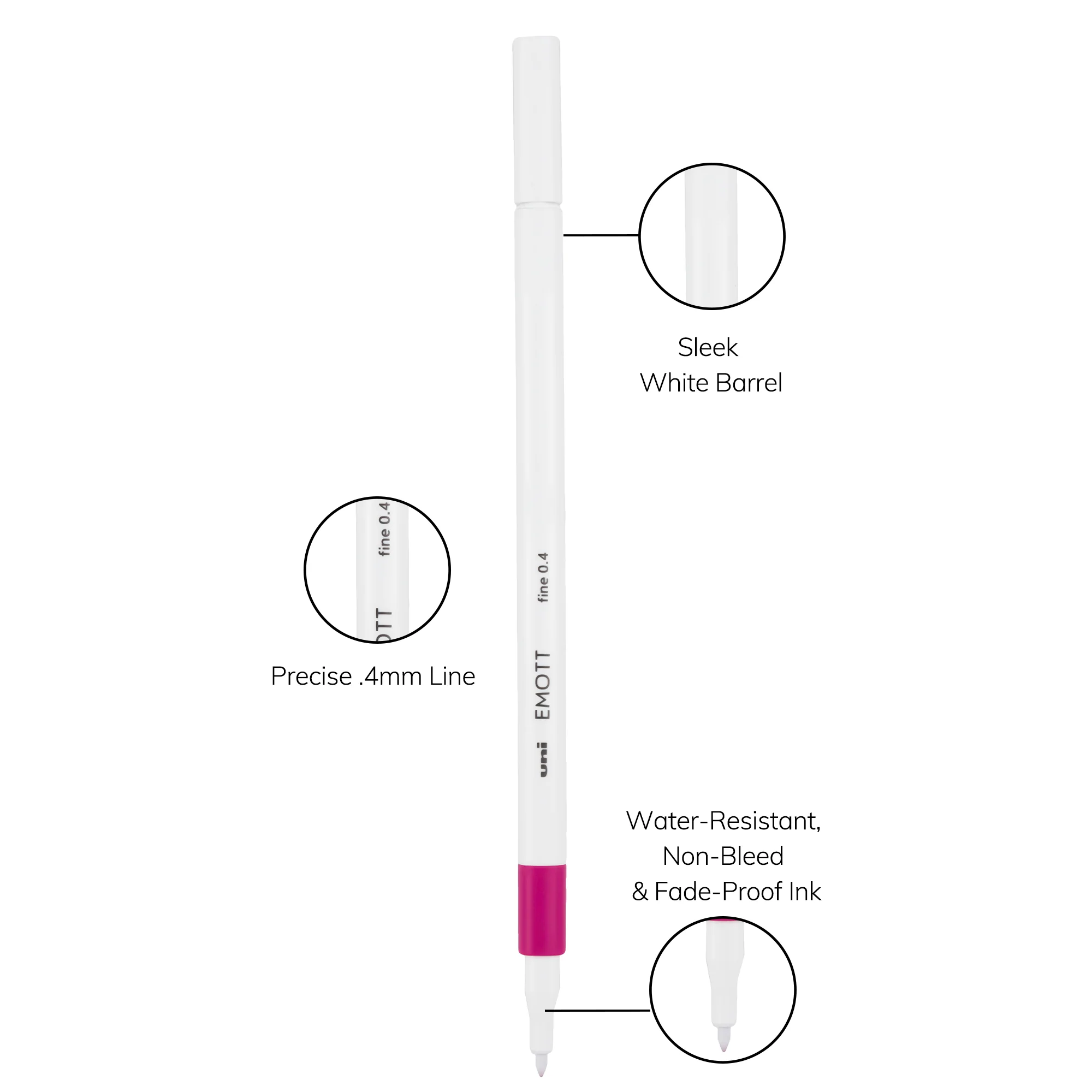 uni™ EMOTT, Fine Line Marker 124 uni™ EMOTT, Fine Line Marker