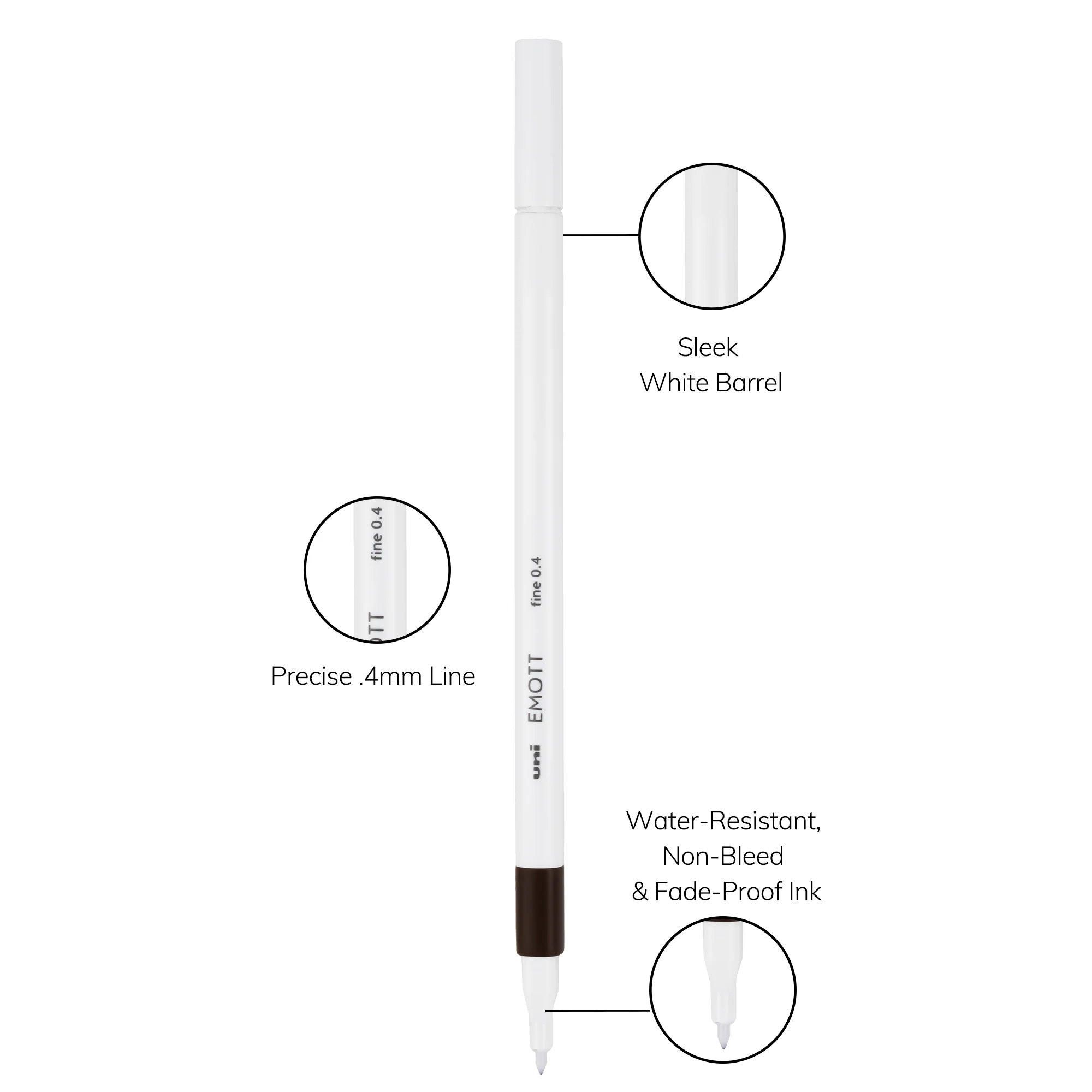 uni™ EMOTT, Fine Line Marker 125 uni™ EMOTT, Fine Line Marker