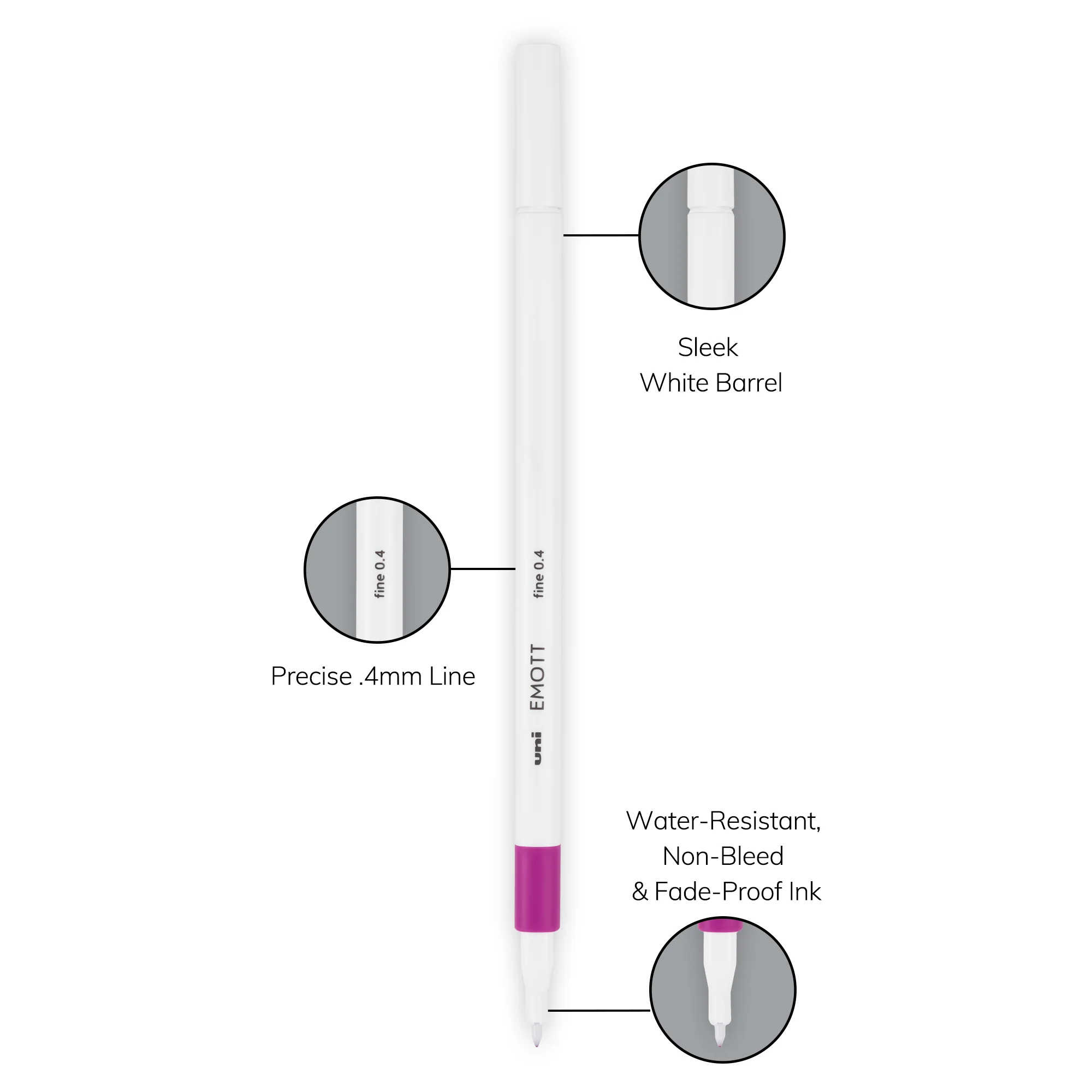 uni™ EMOTT, Fine Line Marker 126 uni™ EMOTT, Fine Line Marker