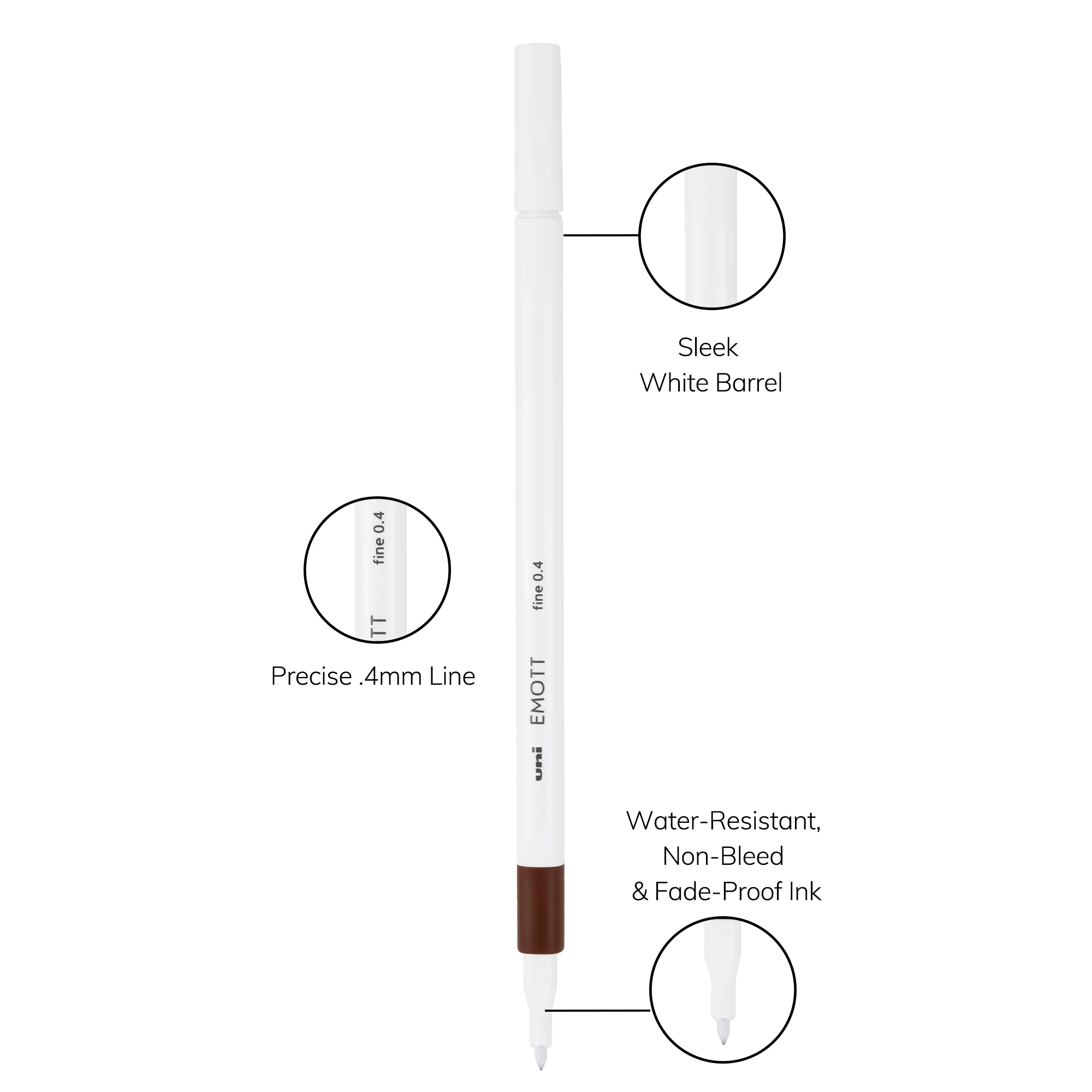 uni™ EMOTT, Fine Line Marker 127 uni™ EMOTT, Fine Line Marker