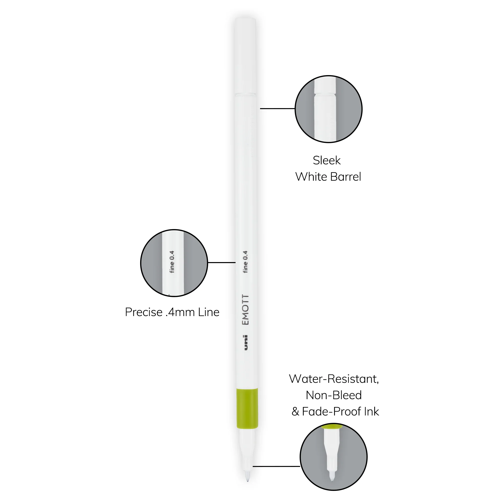uni™ EMOTT, Fine Line Marker 131 uni™ EMOTT, Fine Line Marker