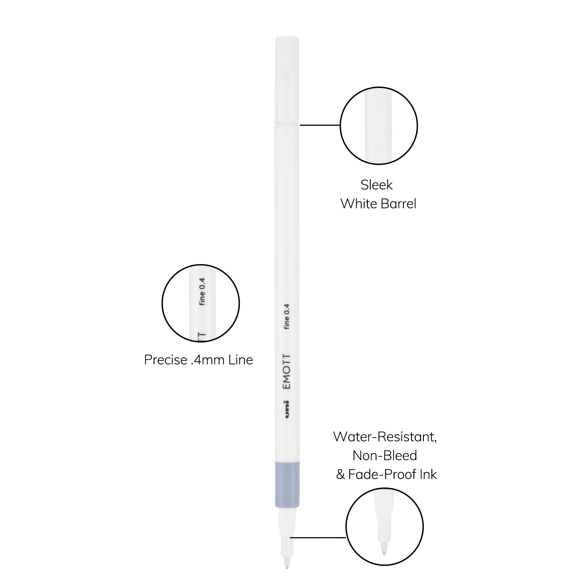 uni™ EMOTT, Fine Line Marker 132 uni™ EMOTT, Fine Line Marker