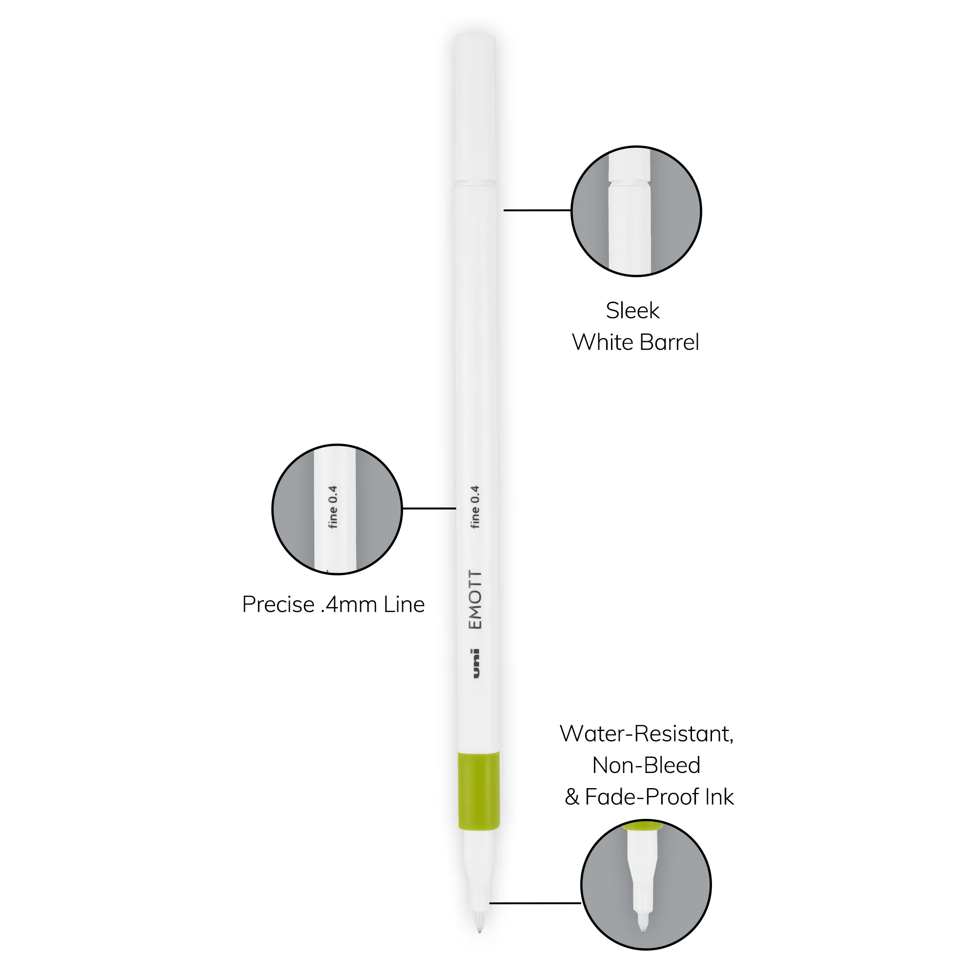 uni™ EMOTT, Fine Line Marker 134 uni™ EMOTT, Fine Line Marker