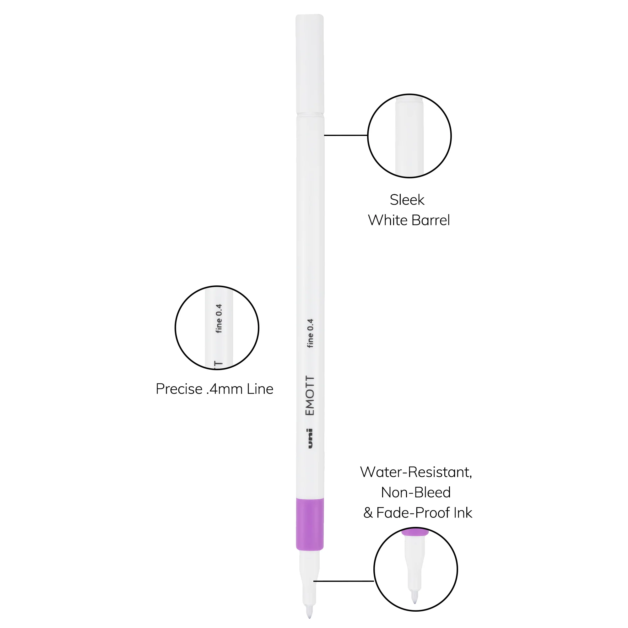 uni™ EMOTT, Fine Line Marker 93 uni™ EMOTT, Fine Line Marker