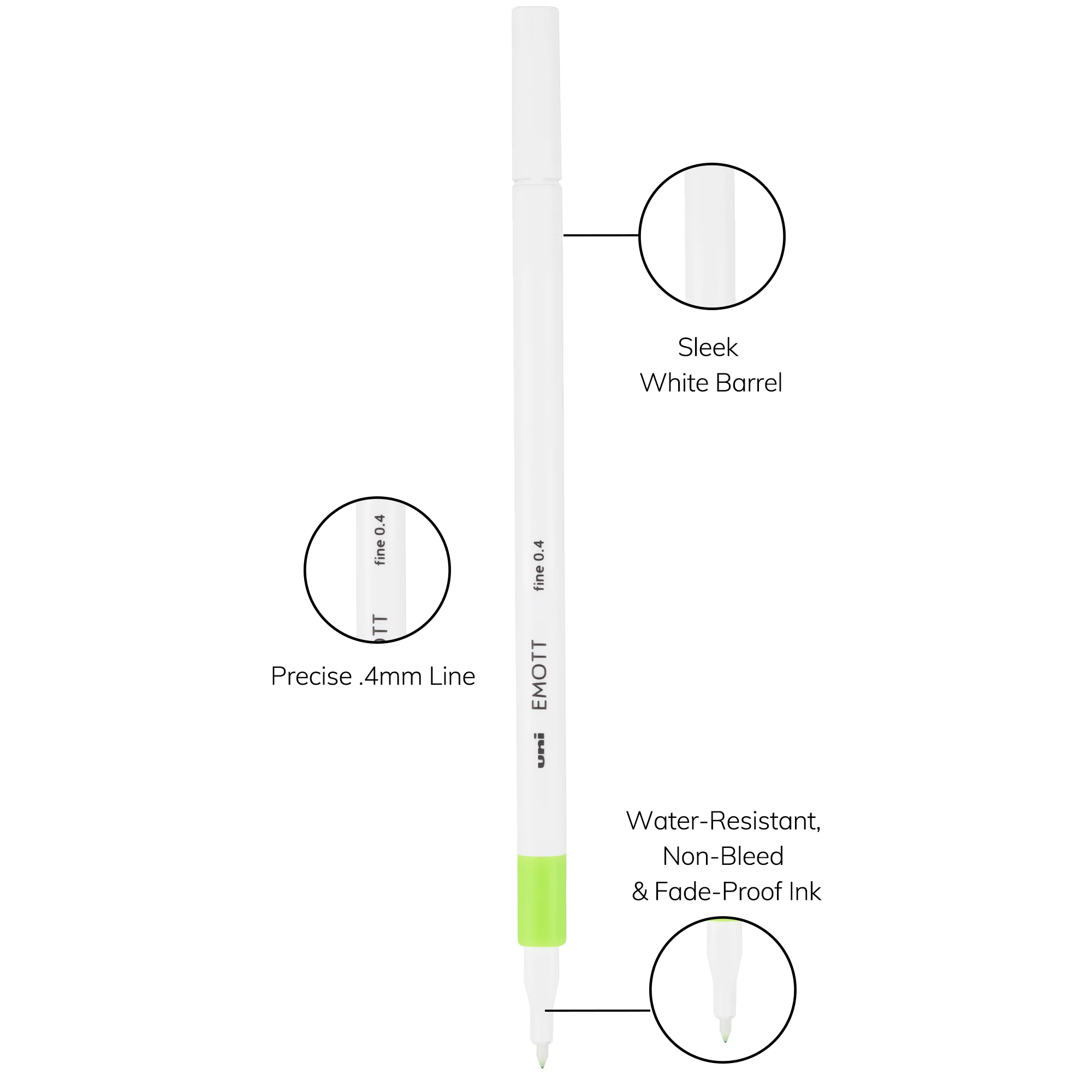 uni™ EMOTT, Fine Line Marker 97 uni™ EMOTT, Fine Line Marker