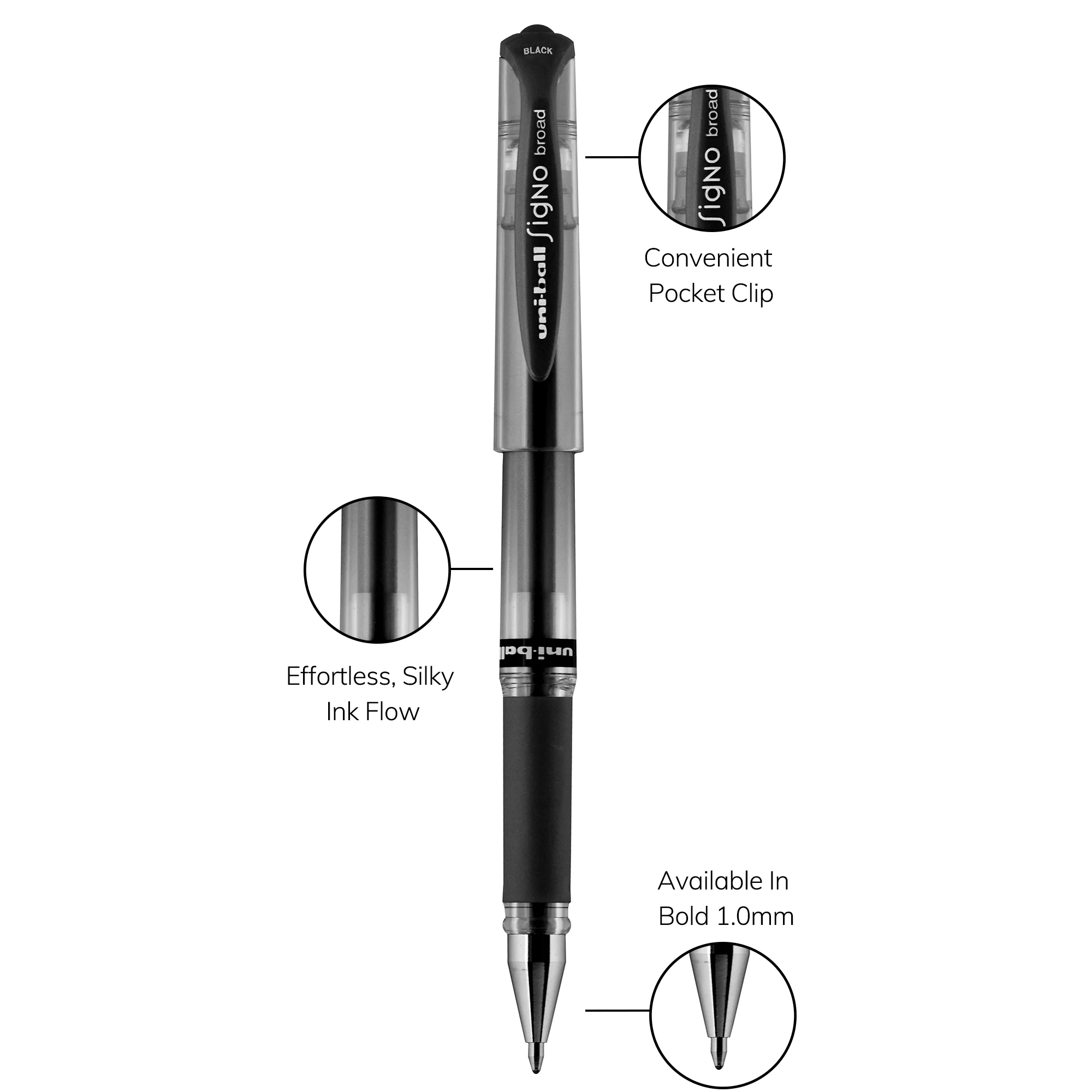 uniball™ GEL IMPACT, Gel Pen 25 uniball™ GEL IMPACT, Gel Pen