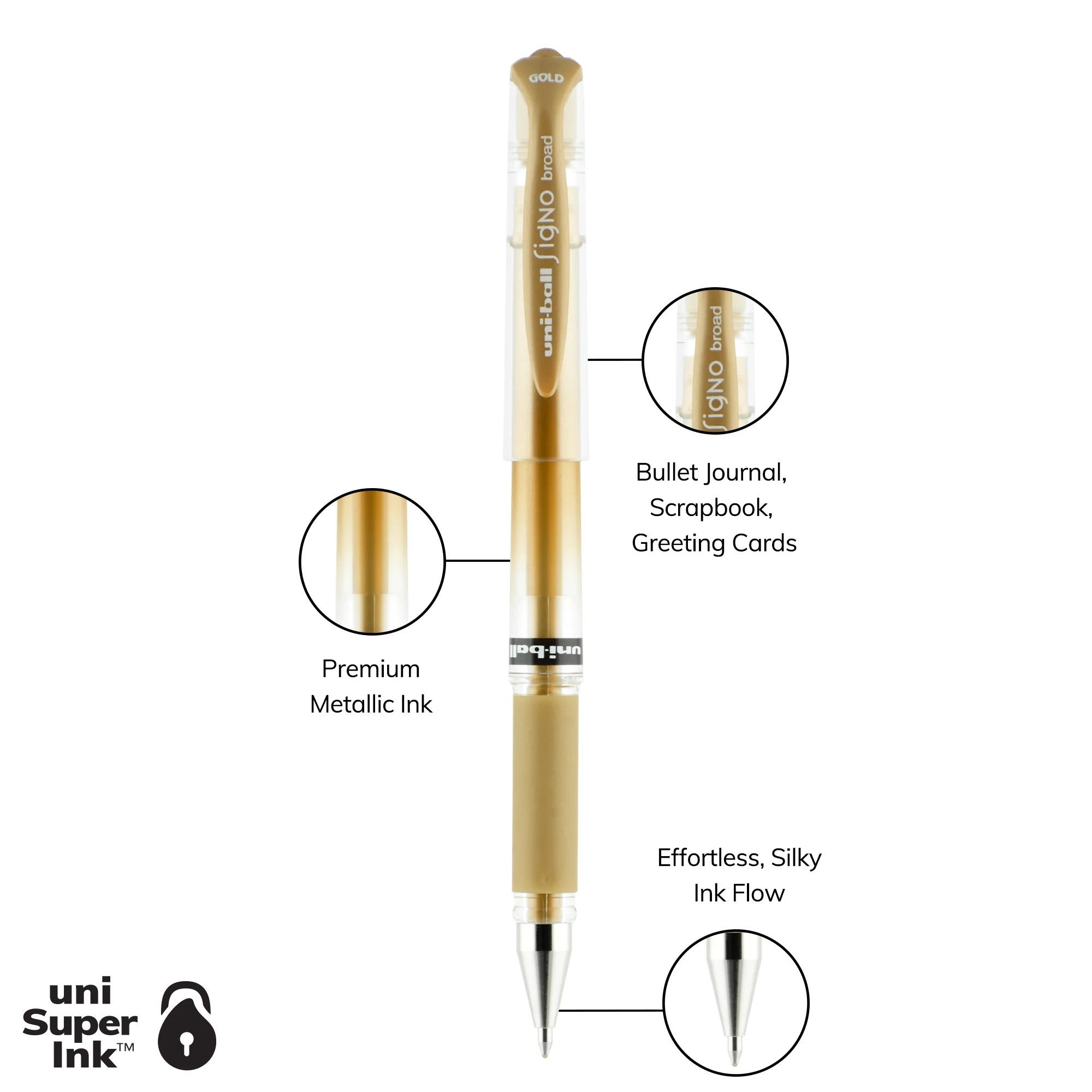 uniball™ GEL IMPACT, Gel Pen 27 uniball™ GEL IMPACT, Gel Pen