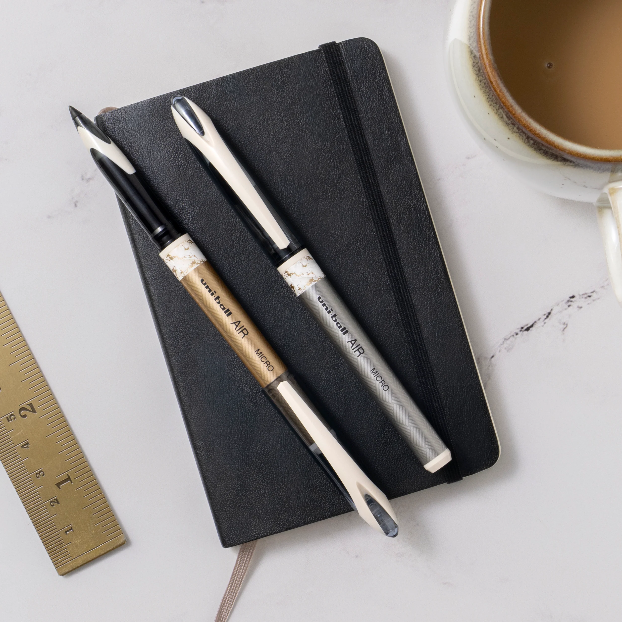 uniball™ AIR, 0.5mm Porous Point Pen, Luxury Barrel Colors 3 uniball™ AIR, 0.5mm Porous Point Pen, Luxury Barrel Colors