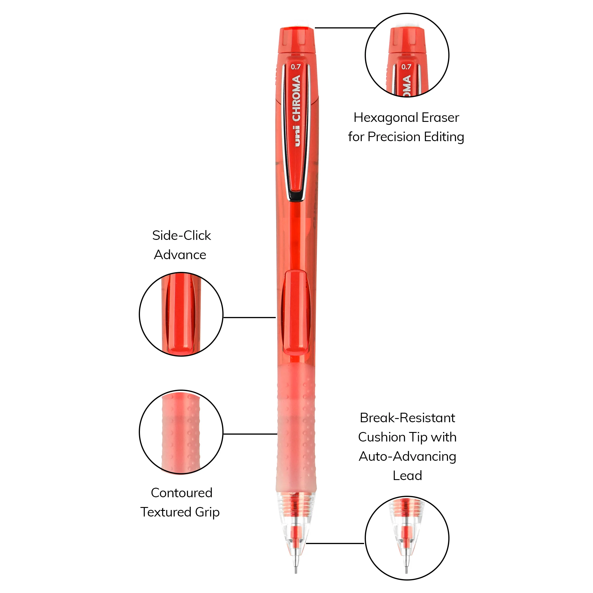 uniball™ CHROMA, Mechanical Pencil 16 uniball™ CHROMA, Mechanical Pencil