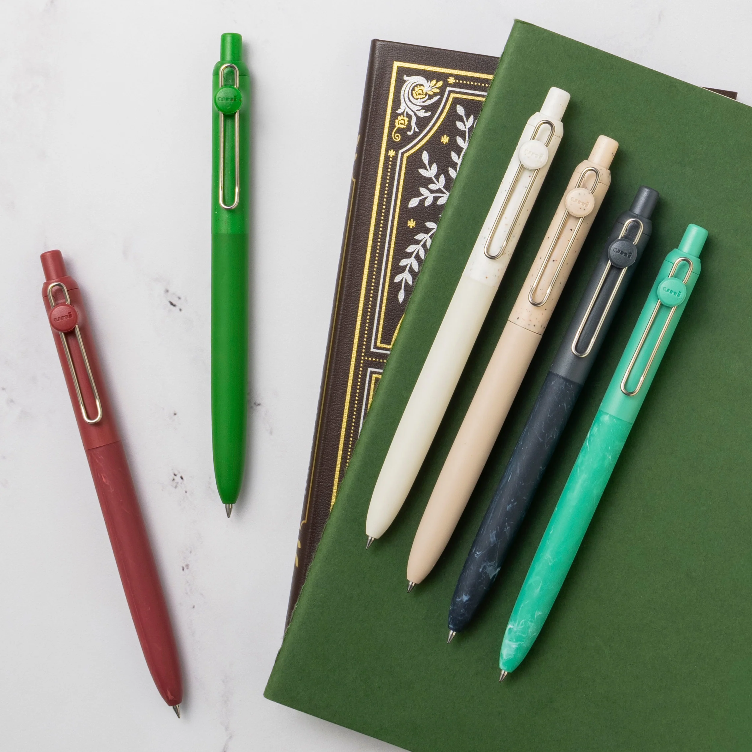 uniball™ Zento Retractable Gel Pen, Limited Edition Japan Colors 7 uniball™ Zento Retractable Gel Pen, Limited Edition Japan Colors